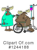 Moose Clipart #1244188 by djart