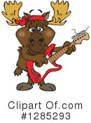 Moose Clipart #1285293 by Dennis Holmes Designs