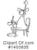 Moose Clipart #1400835 by djart