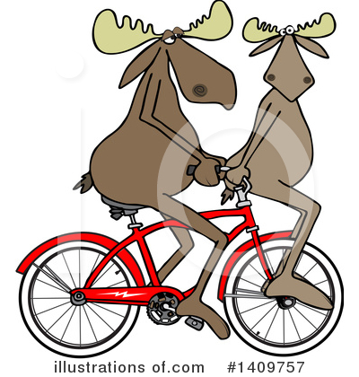 Bikes Clipart #1409757 by djart