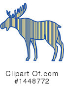 Moose Clipart #1448772 by patrimonio