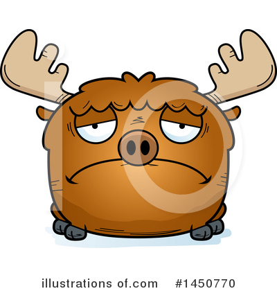 Royalty-Free (RF) Moose Clipart Illustration by Cory Thoman - Stock Sample #1450770