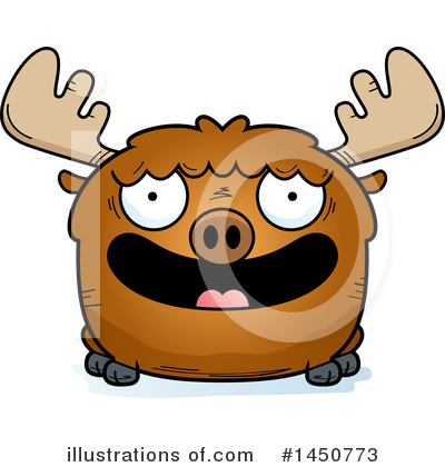 Moose Clipart #1450773 by Cory Thoman