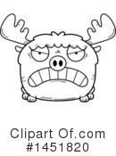 Moose Clipart #1451820 by Cory Thoman