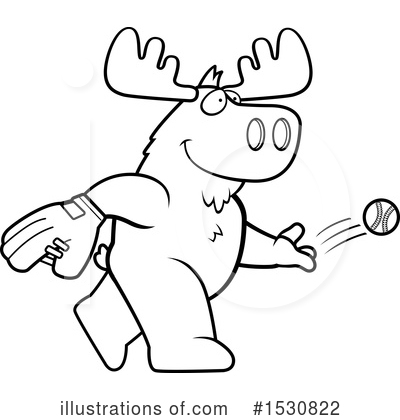Royalty-Free (RF) Moose Clipart Illustration by Cory Thoman - Stock Sample #1530822