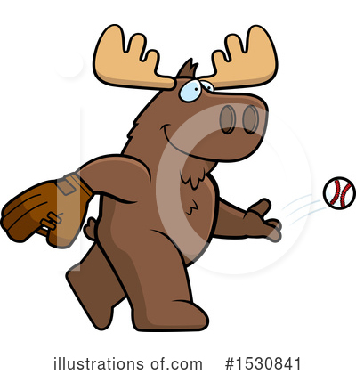 Moose Clipart #1530841 by Cory Thoman