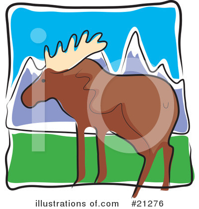 Reindeer Clipart #21276 by Maria Bell
