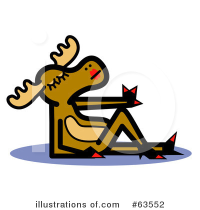 Moose Clipart #63552 by Andy Nortnik