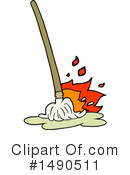 Mop Clipart #1490511 by lineartestpilot