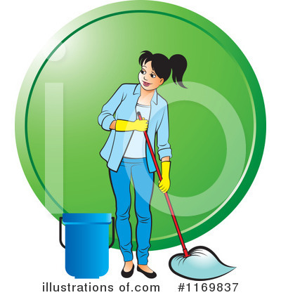 Janitorial Clipart #1169837 by Lal Perera