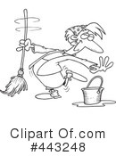 Mopping Clipart #443248 by toonaday