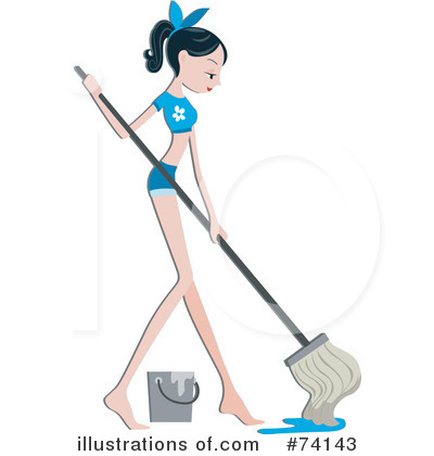 Janitors Clipart #74143 by BNP Design Studio