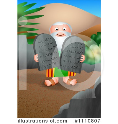 Royalty-Free (RF) Moses Clipart Illustration by Prawny - Stock Sample #1110807