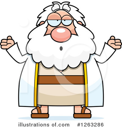 Royalty-Free (RF) Moses Clipart Illustration by Cory Thoman - Stock Sample #1263286
