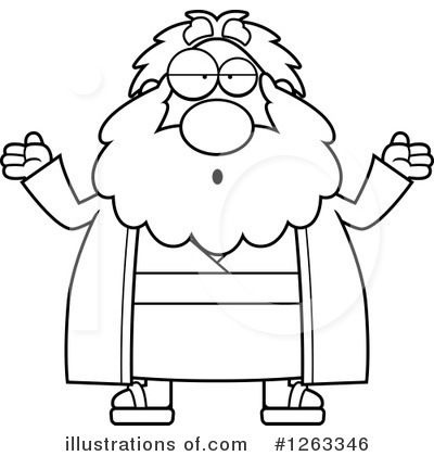 Royalty-Free (RF) Moses Clipart Illustration by Cory Thoman - Stock Sample #1263346