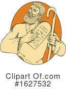 Moses Clipart #1627532 by patrimonio