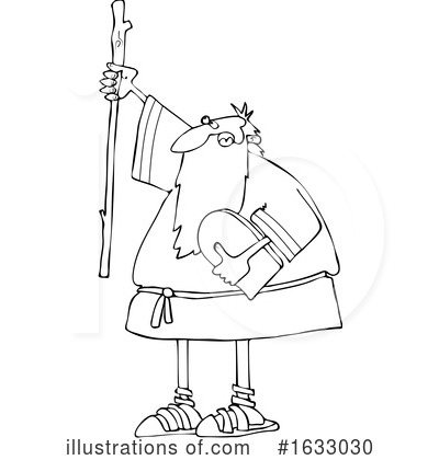 Royalty-Free (RF) Moses Clipart Illustration by djart - Stock Sample #1633030