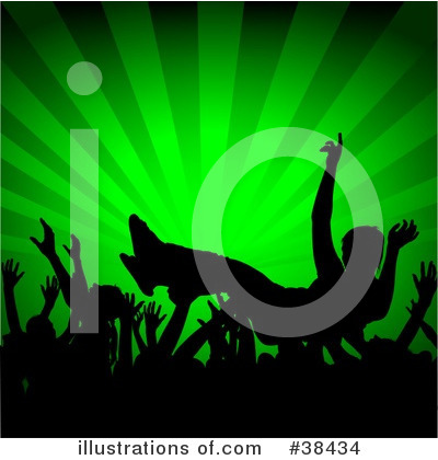 Royalty-Free (RF) Moshing Clipart Illustration by dero - Stock Sample #38434