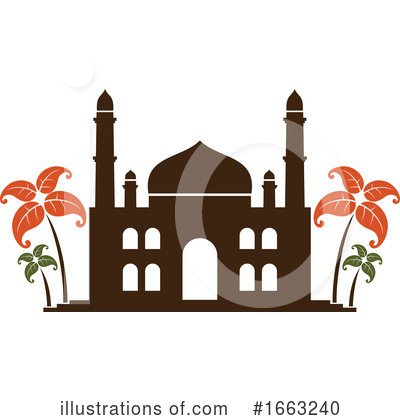 Royalty-Free (RF) Mosque Clipart Illustration by Vector Tradition SM - Stock Sample #1663240