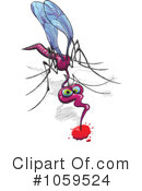 Mosquito Clipart #1059524 by Zooco