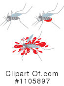 Mosquito Clipart #1105897 by Alex Bannykh