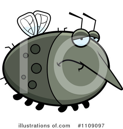Royalty-Free (RF) Mosquito Clipart Illustration by Cory Thoman - Stock Sample #1109097