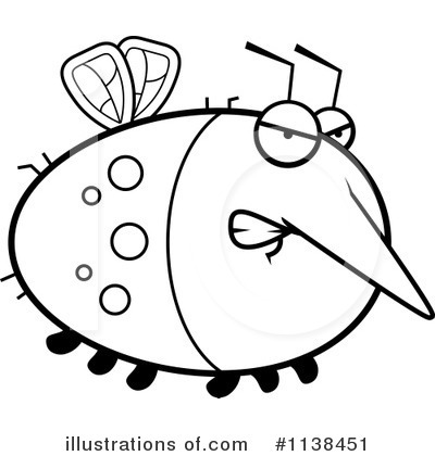 Royalty-Free (RF) Mosquito Clipart Illustration by Cory Thoman - Stock Sample #1138451