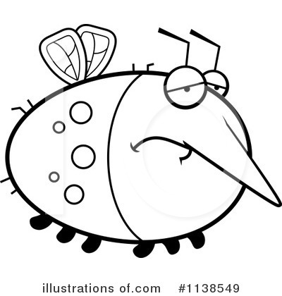Royalty-Free (RF) Mosquito Clipart Illustration by Cory Thoman - Stock Sample #1138549