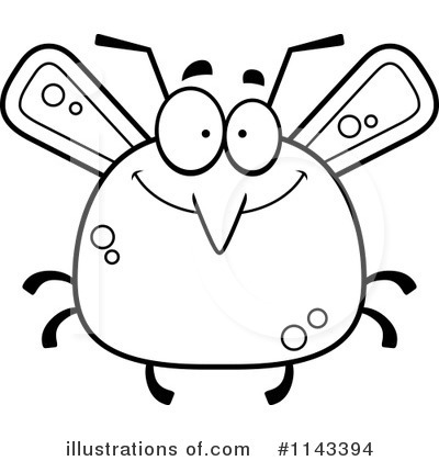 Royalty-Free (RF) Mosquito Clipart Illustration by Cory Thoman - Stock Sample #1143394