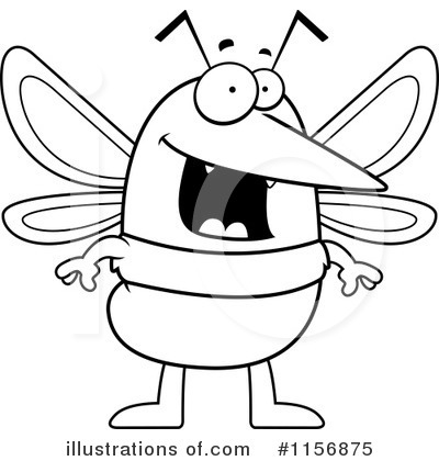 Royalty-Free (RF) Mosquito Clipart Illustration by Cory Thoman - Stock Sample #1156875