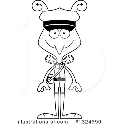 Royalty-Free (RF) Mosquito Clipart Illustration by Cory Thoman - Stock Sample #1324590