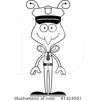 Royalty-Free (RF) Mosquito Clipart Illustration by Cory Thoman - Stock Sample #1324591
