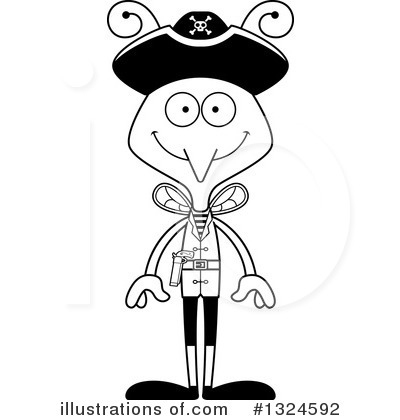 Royalty-Free (RF) Mosquito Clipart Illustration by Cory Thoman - Stock Sample #1324592