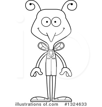 Royalty-Free (RF) Mosquito Clipart Illustration by Cory Thoman - Stock Sample #1324633