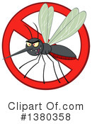 Mosquito Clipart #1380358 by Hit Toon