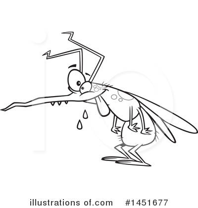 Mosquito Clipart #1451677 by toonaday