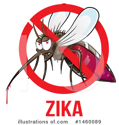 Royalty-Free (RF) Mosquito Clipart Illustration by Domenico Condello - Stock Sample #1460089