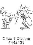 Mosquito Clipart #442138 by toonaday