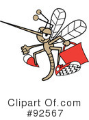 Mosquito Clipart #92567 by Andy Nortnik