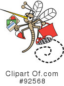 Mosquito Clipart #92568 by Andy Nortnik