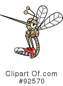 Mosquito Clipart #92570 by Andy Nortnik