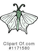 Moth Clipart #1171580 by lineartestpilot