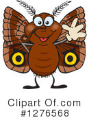 Moth Clipart #1276568 by Dennis Holmes Designs