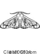 Moth Clipart #1806604 by Vector Tradition SM