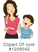 Mother Clipart #1208042 by BNP Design Studio