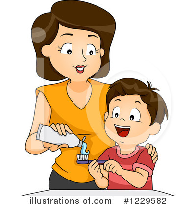 Royalty-Free (RF) Mother Clipart Illustration by BNP Design Studio - Stock Sample #1229582