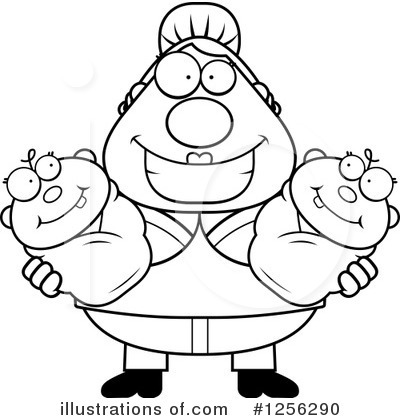 Royalty-Free (RF) Mother Clipart Illustration by Cory Thoman - Stock Sample #1256290