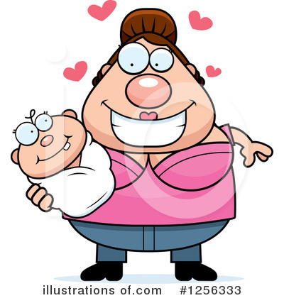 Mother Clipart #1256333 by Cory Thoman