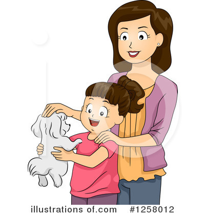 Royalty-Free (RF) Mother Clipart Illustration by BNP Design Studio - Stock Sample #1258012