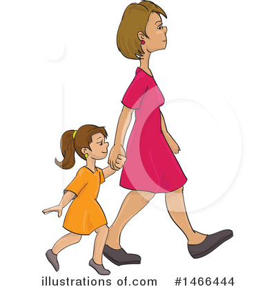 Family Clipart #1466444 by David Rey